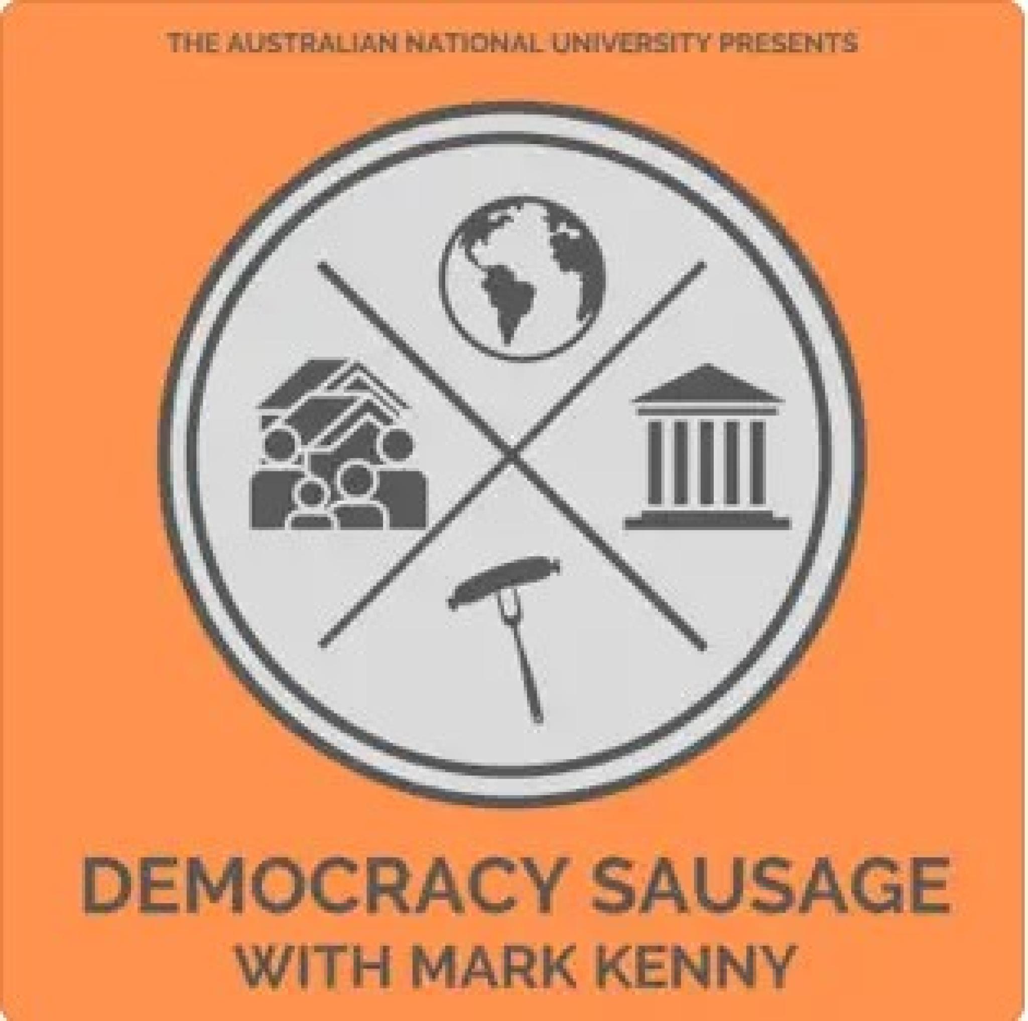 Logo of Democracy sausage