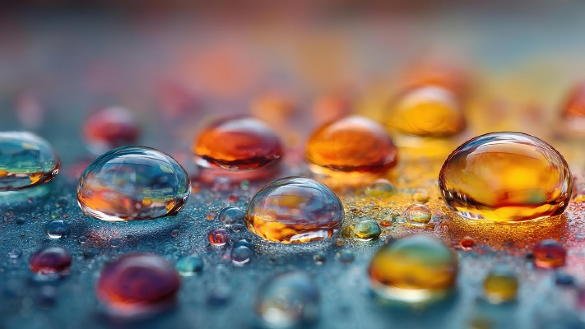 AI generated image of water droplets lit in lurid colours, suggesting chemical contamination, by Chandlerlikes, from Adobe Stock, used under Educational Licence. AI generated image of water droplets lit in lurid colours, suggesting chemical contamination, by Chandlerlikes, from Adobe Stock, used under Educational Licence.