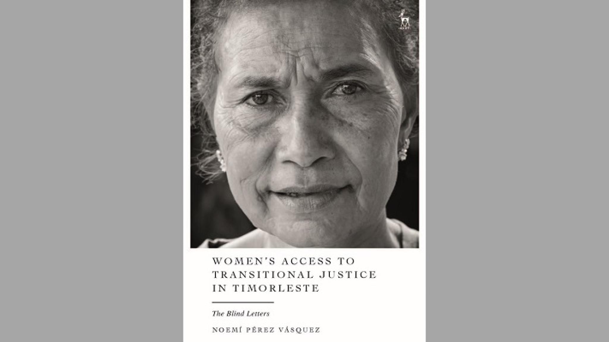 'Women's access to transitional justice in Timor-Leste: the blind letters' book cover. Supplied by author.