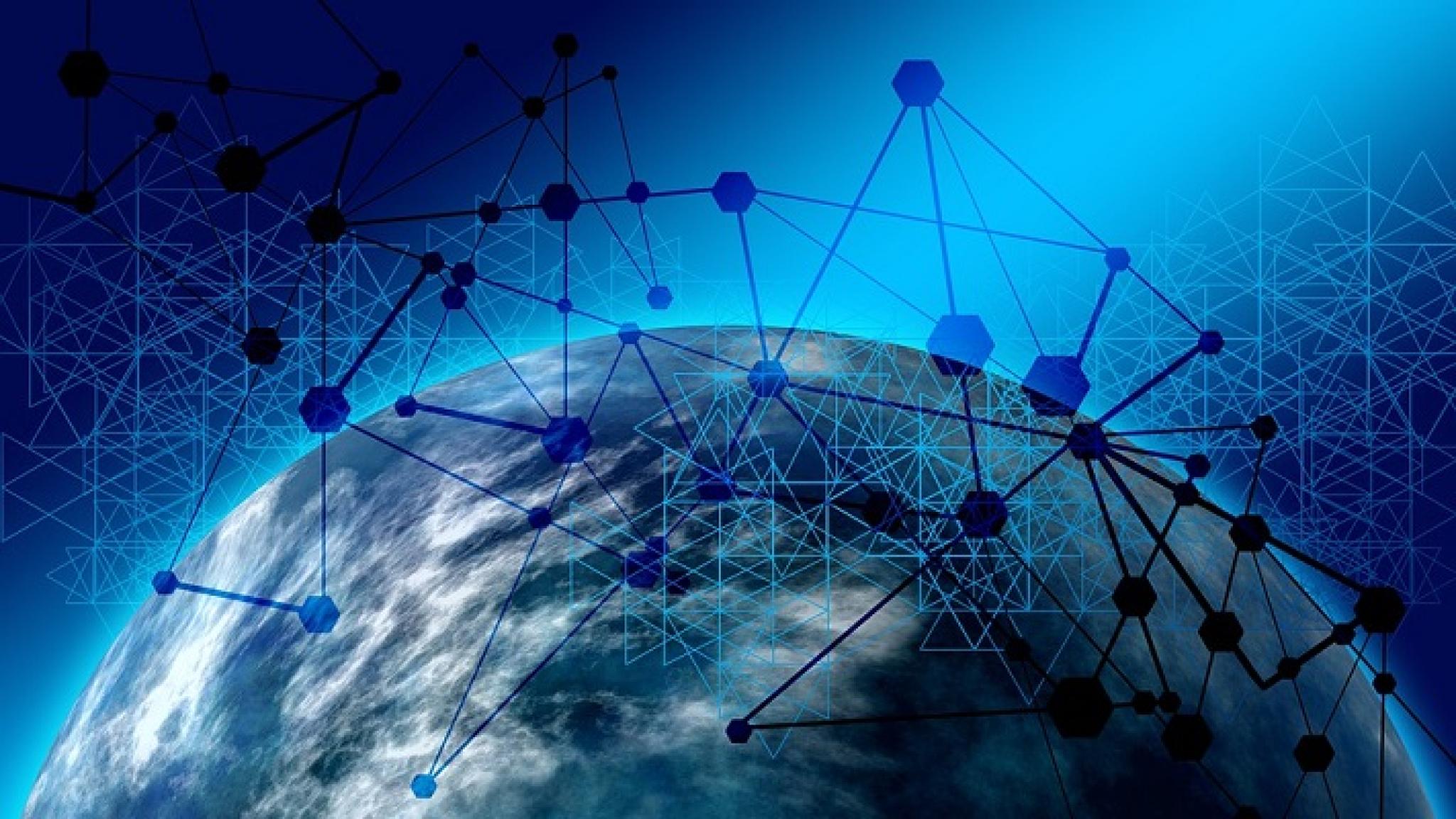 Abstract image of networked globe from https://www.maxpixel.net/photo-6247355 (CC0) https://creativecommons.org/publicdomain/zero/1.0/ 