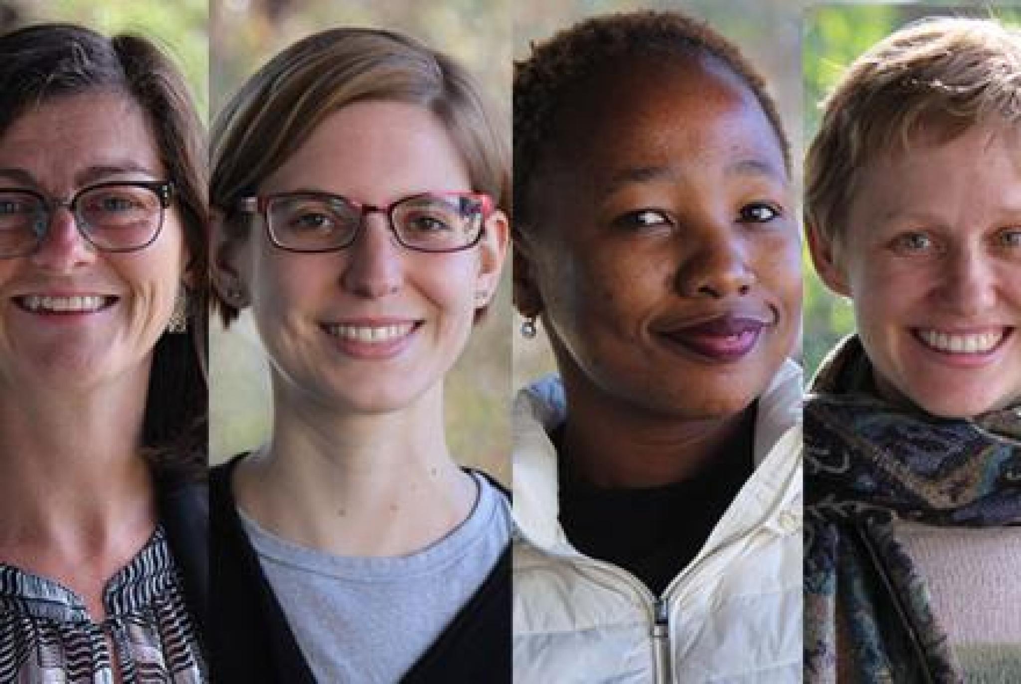 Image: L-R Prof Sharon Friel, Dr Lee White, Dr Yandisa Ngqangashe, Dr Deborah Cleland
