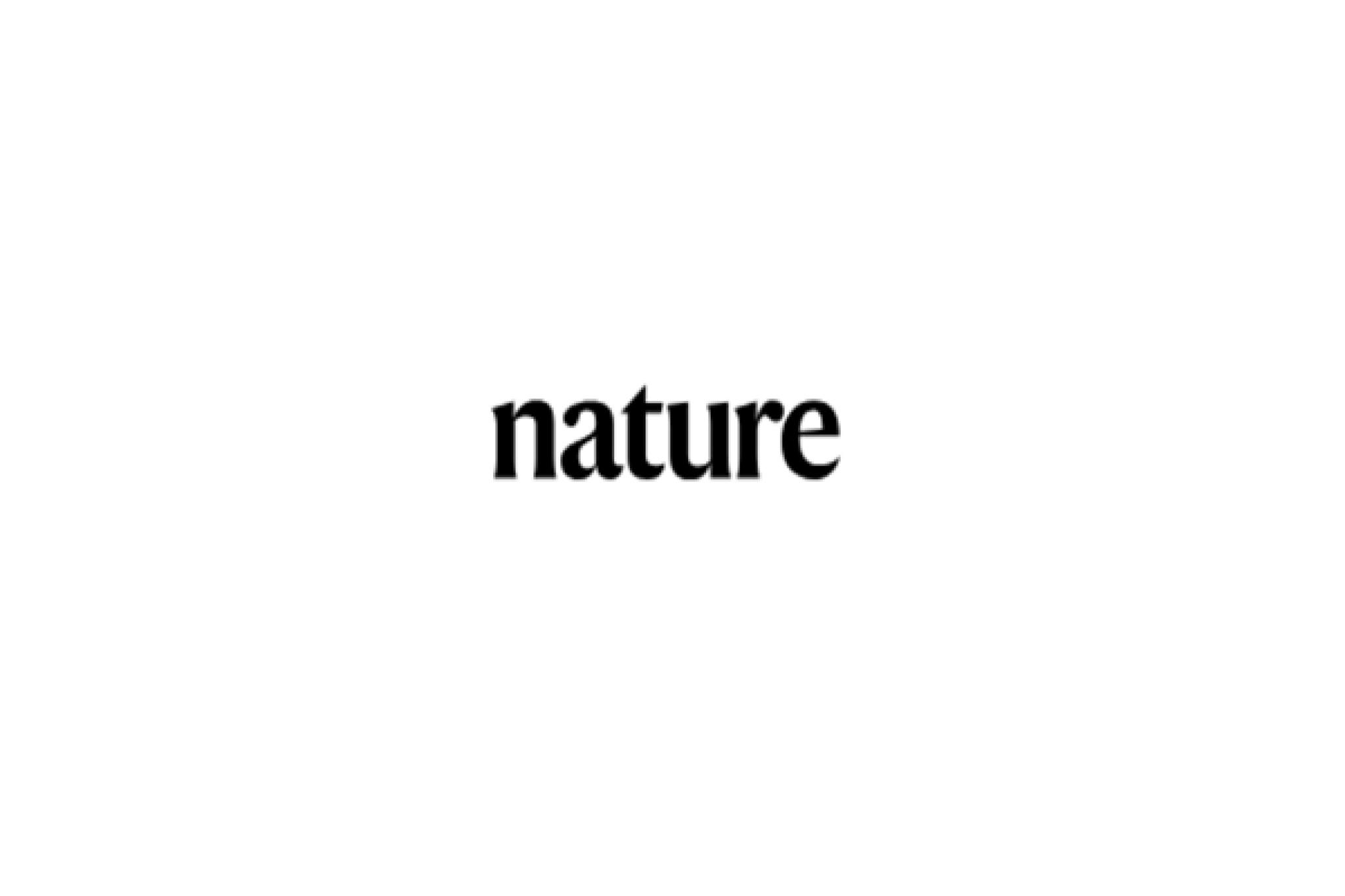 Image credit: Nature website logo, image from www.nature.com 