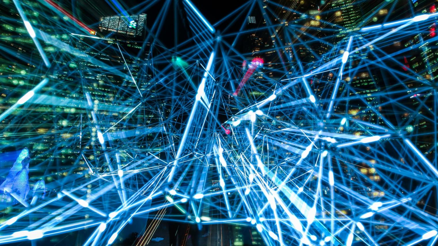 Image by Pixabay Time lapse of blue lights