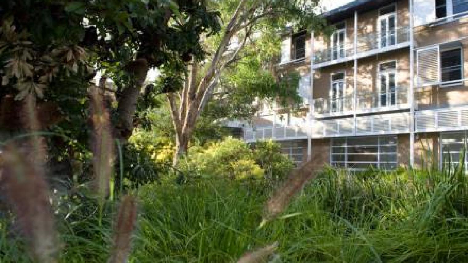 Image: Coombs Extension building exterior (ANU, RegNet)