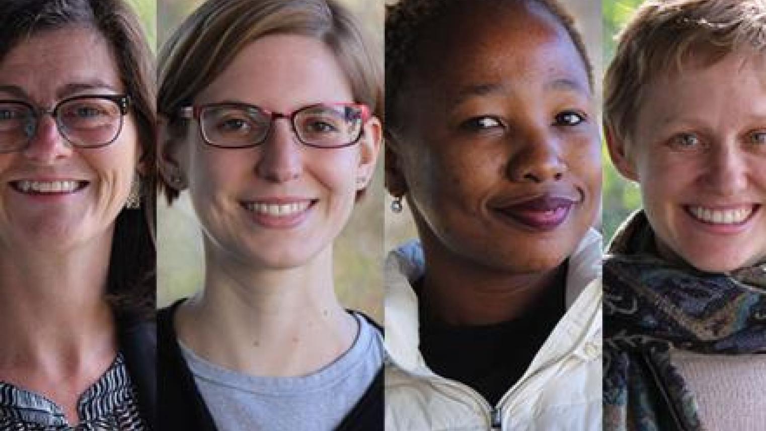 Image: L-R Prof Sharon Friel, Dr Lee White, Dr Yandisa Ngqangashe, Dr Deborah Cleland