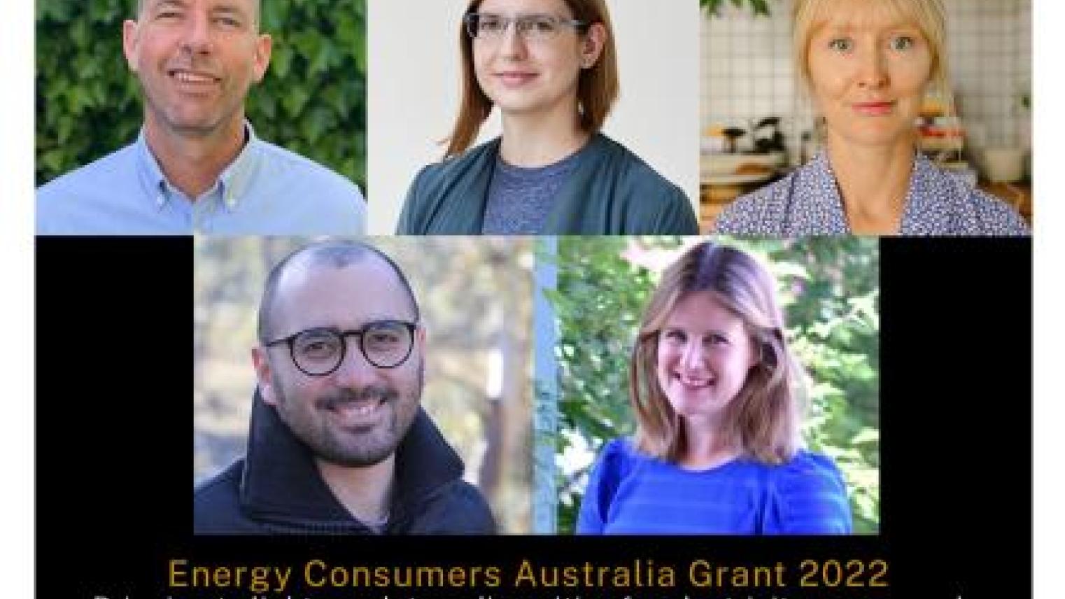 Image: Energy Consumers Australia Grant 2022 (ANU)
