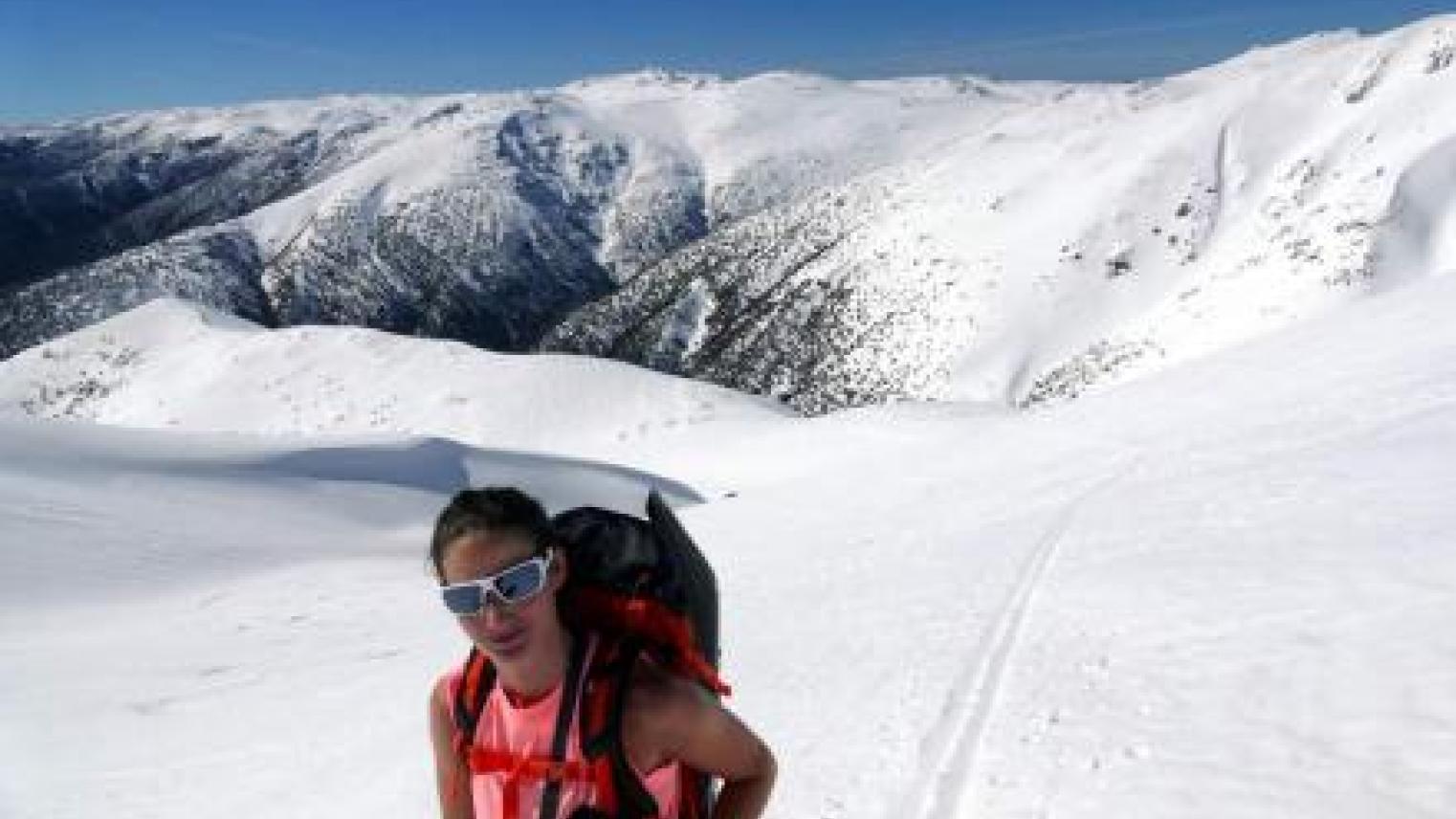 Dori at the Snowy Mountains during her ANUMC trip in 2017, Provided