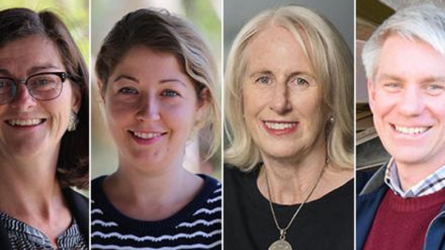 Image: (Left to right) Prof Sharon Friel, Dr Belinda Townsend, Hon Prof Fran Baum, Dr Jensen Sass