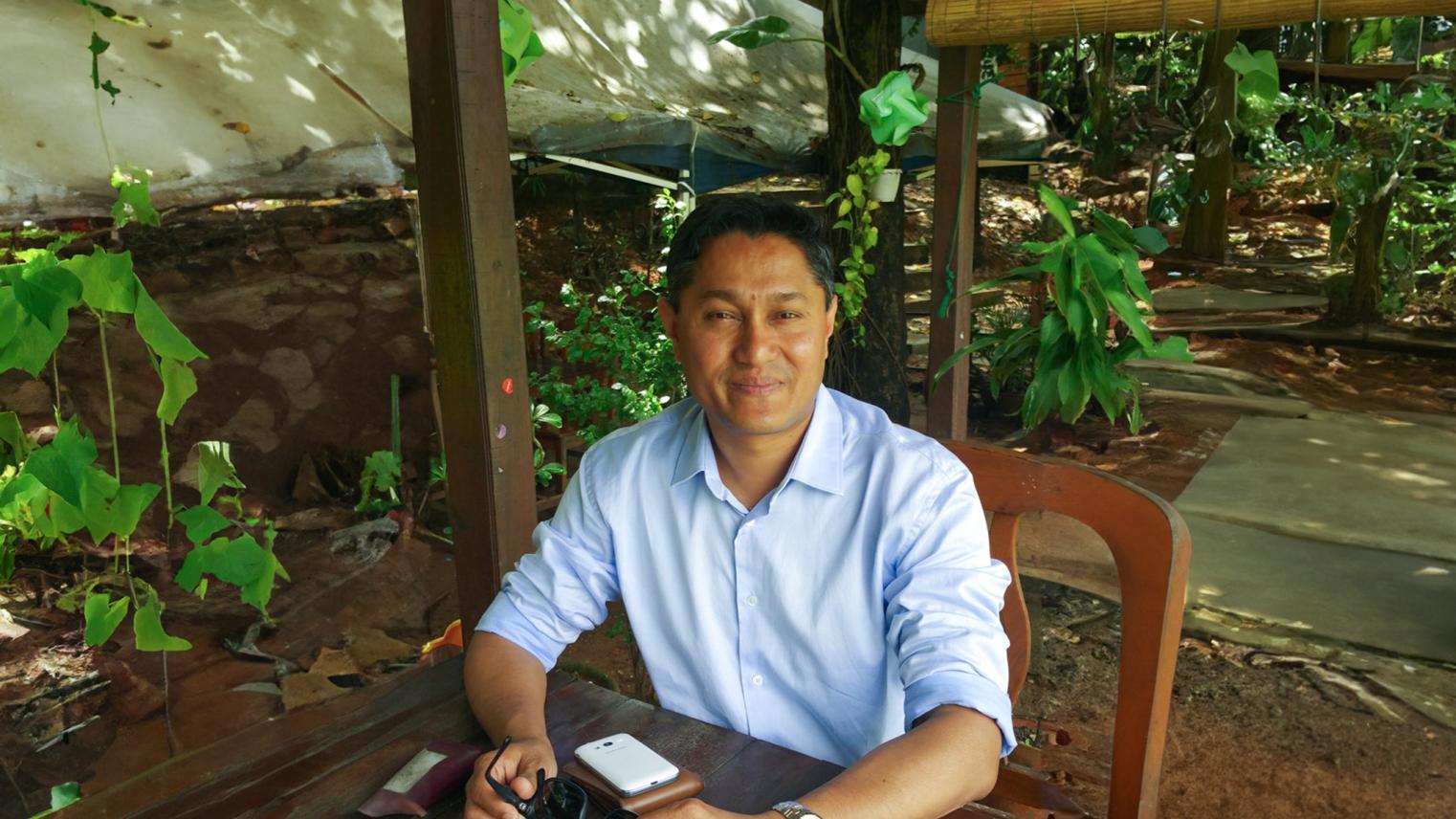 Naing Ko Ko. Photo: Bina D'Costa Naing Ko Ko