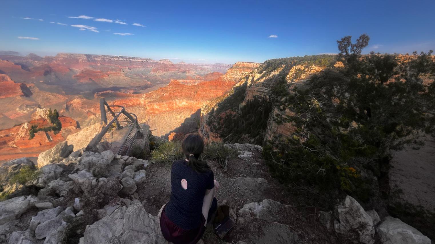 Maegan at the Grand Canyon